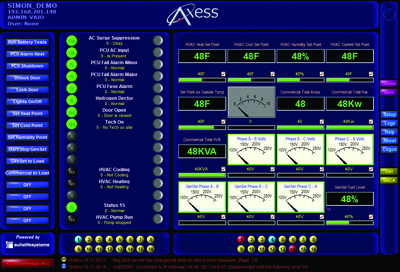 Main Screen UI of Axess